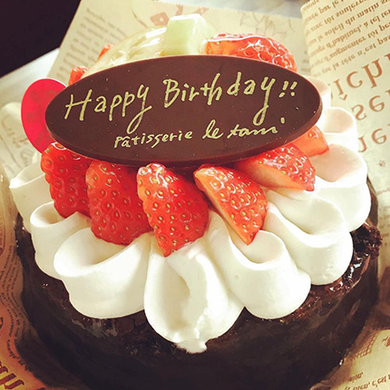 ケーキの写真